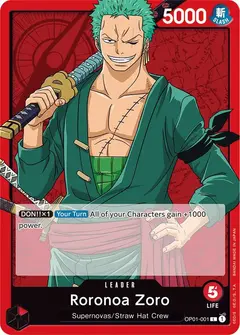 Leader: Roronoa Zoro (OP01-001)