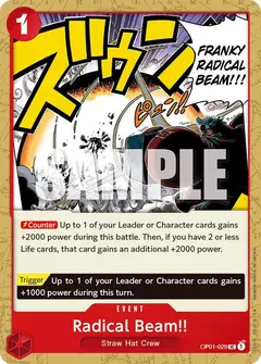 Radical Beam!! (OP01-029)